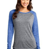 Juniors Microburn ® Long Sleeve Raglan Tee