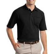 SpotShield  5.6 Ounce Jersey Knit Sport Shirt with Pocket